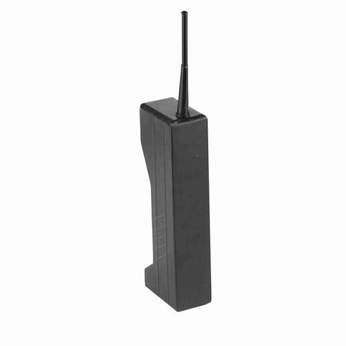 Tbest Vintage Brick Mobiltelefon Modell Leichtes Retro -Zier -Office und Filmrequisiten (Black) von Tbest