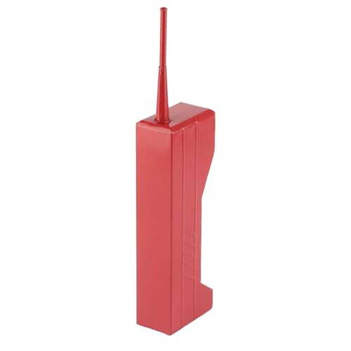 Tbest Vintage Brick Mobiltelefon Modell Leichtes Retro -Zier -Office und Filmrequisiten (Rot) von Tbest