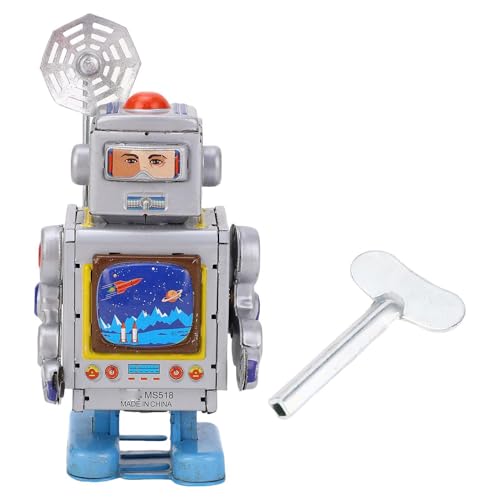 Tbest Winden Sie Vintage Roboter, Blechkollektible Roboter -Roboterspielzeug für Bar Bekleidungsgeschäft Café Shop Thematische Veranstaltungsort Tbest Winden Sie Vintage Roboter, Blechkollektible Roboter -Roboterspielzeug für Bar Bekleidungsgeschäft Café Shop Thematische Veranstaltungsort von Tbest