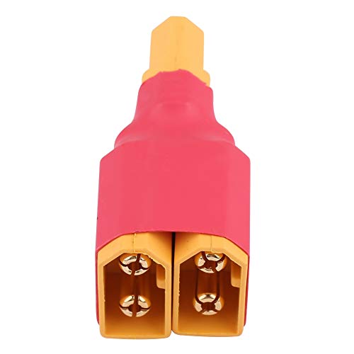 Tbest XT60 Adapter -Konverter Hochwertiger 2 Männlicher Bis 1 Weiblicher Stecker für Lipo -Batterie Kabel Plug Verkabelung, RC Teil und Zubehör (parallel) von Tbest