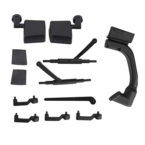 VGEBY1 1/10 RC Shell Zubehör Türgriff Schnorchel Wischerspiegel Set für Traxxas Axial 313mm Karosserie VGEBY1 1/10 RC Shell Zubehör Türgriff Schnorchel Wischerspiegel Set für Traxxas Axial 313mm Karosserie von Tbest