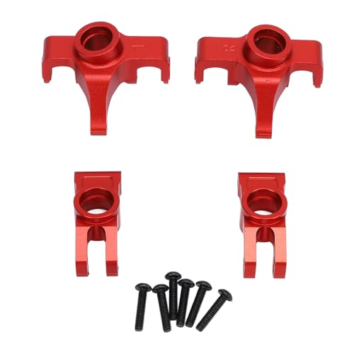 Vorderlenkblock Heck -Hub -Träger, Benutzerdefinierte Aluminium -Legierungsauto -Modellzubehör Ersatzkit -Upgrade -Teile für MJX Hyper Go 1/14 14209 14210 von Tbest