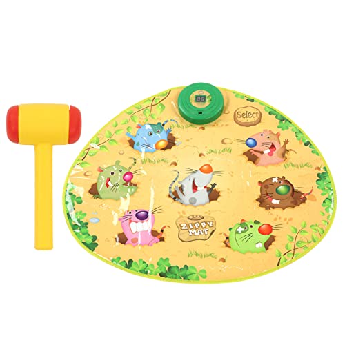 Whack Spielmatten-Spielzeug, EIN Tolles Lernspiel, Interaktives Spielzeug für und Mädchen, LED-Lichtanzeige, Geeignet für AA-Batterien, 3 Stück, Lieferung ohne Batterien Whack Spielmatten-Spielzeug, EIN Tolles Lernspiel, Interaktives Spielzeug für und Mädchen, LED-Lichtanzeige, Geeignet für AA-Batterien, 3 Stück, Lieferung ohne Batterien von Tbest