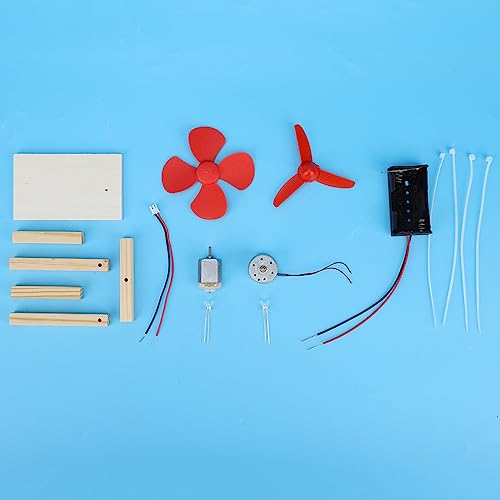 Windmodell Windgenerator-Kit DIY Windgenerator Unue Power Generator Kit Ldren Eonal Toy Kit 1,5 V von Tbest