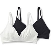 Tchibo - 2 Mädchen-Triangel-BHs - Mädchen - Gr. 146/152 - schwarz Tchibo - 2 Mädchen-Triangel-BHs - Mädchen - Gr. 146/152 - schwarz von Tchibo