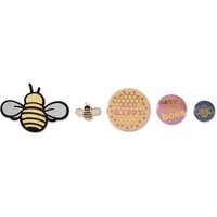 Tchibo - Anstecker-und-Bügelbild-Set »Biene« - mehrfarbig Tchibo - Anstecker-und-Bügelbild-Set »Biene« - mehrfarbig von Tchibo