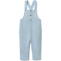 Tchibo - Baby-Latzhose - Baby - Gr. 62/68 - hellblau von Tchibo