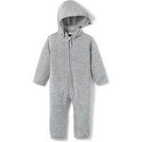 Tchibo - Baby-Strickfleece-Overall - Newborn - Gr. 50/56 - grau von Tchibo