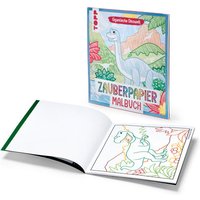 Tchibo - Buch: »Zauberpapier Malbuch ‒ Gigantische Dinowelt« von Tchibo