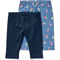 Tchibo - 2 ¾-Kinder-Leggings - Baby - Gr. 62/68 - dunkelblau Tchibo - 2 ¾-Kinder-Leggings - Baby - Gr. 62/68 - dunkelblau von Tchibo