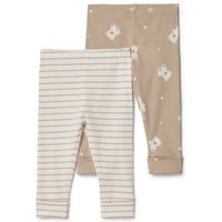 Tchibo - 2 Baby-Mitwachs-Leggings - Baby - Gr. 86/92 - weiß/print Tchibo - 2 Baby-Mitwachs-Leggings - Baby - Gr. 86/92 - weiß/print von Tchibo