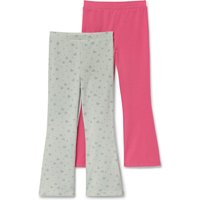 Tchibo - 2 Kinder-Flared-Leggings - Baby - Gr. 86/92 - grau Tchibo - 2 Kinder-Flared-Leggings - Baby - Gr. 86/92 - grau von Tchibo