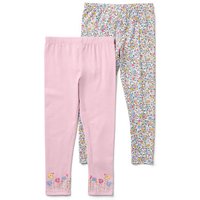 Tchibo - 2 Kinder-Leggings - Baby - Gr. 74/80 - creme/geblümt Tchibo - 2 Kinder-Leggings - Baby - Gr. 74/80 - creme/geblümt von Tchibo