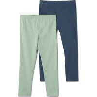 Tchibo - 2 Kinder-Leggings - Baby - Gr. 74/80 - dunkelblau Tchibo - 2 Kinder-Leggings - Baby - Gr. 74/80 - dunkelblau von Tchibo