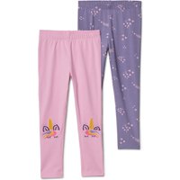 Tchibo - 2 Kinder-Leggings - Baby - Gr. 86/92 - rosa Tchibo - 2 Kinder-Leggings - Baby - Gr. 86/92 - rosa von Tchibo