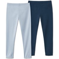 Tchibo - 2 Leggings - Baby - Gr. 62/68 - hellblau von Tchibo