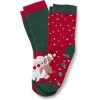 Tchibo - 2 Paar Kinder-Antirutsch-Socken - Baby - Gr. 23-26 - grün von Tchibo