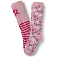 Tchibo - 2 Paar Kinder-Gummistiefel-Socken - Baby - Gr. 23-26 - rosa/jacquard von Tchibo