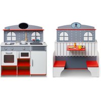 Tchibo - 2-in-1-Restaurant-Spielküche - weiß von Tchibo