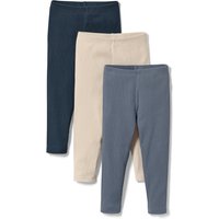 Tchibo - 3 Baby-und-Kleinkinder-Leggings - Gr. 134/140 - weiß von Tchibo