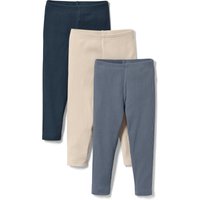 Tchibo - 3 Baby-und-Kleinkinder-Leggings - Herren - Gr. 86/92 - weiß von Tchibo