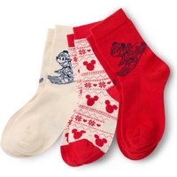 Tchibo - 3 Paar Socken »Mickey and Friends« - Baby - Gr. 23-26 - dunkelblau von Tchibo