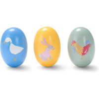 Tchibo - 3 Rassel-Eier - mehrfarbig von Tchibo