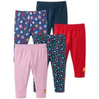 Tchibo - 5 Jersey-Leggings aus Bio-Baumwolle - Baby - Gr. 62/68 - dunkelblau/print Tchibo - 5 Jersey-Leggings aus Bio-Baumwolle - Baby - Gr. 62/68 - dunkelblau/print von Tchibo