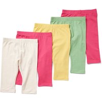 Tchibo - 5 Kinder-3/4-Leggings - Baby - Gr. 62/68 - creme Tchibo - 5 Kinder-3/4-Leggings - Baby - Gr. 62/68 - creme von Tchibo