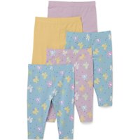 Tchibo - 5 Kinder-Leggings - Baby - Gr. 74/80 - blau/print Tchibo - 5 Kinder-Leggings - Baby - Gr. 74/80 - blau/print von Tchibo