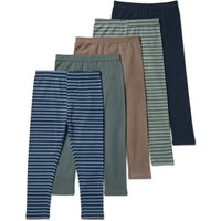 Tchibo - 5 Kinder-Leggings - Baby - Gr. 86/92 - dunkelblau von Tchibo