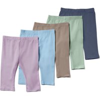 Tchibo - 5 Kinder-Leggings in 3/4-Länge - Baby - Gr. 62/68 - dunkelblau Tchibo - 5 Kinder-Leggings in 3/4-Länge - Baby - Gr. 62/68 - dunkelblau von Tchibo