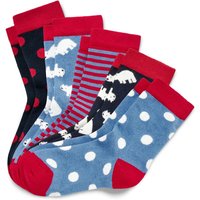 Tchibo - 5 Paar Kinder-Socken - Baby - Gr. 23-26 - dunkelblau von Tchibo