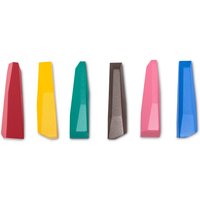 Tchibo - 6 Wachsmalstifte - weiß von Tchibo