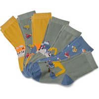 Tchibo - 7 Paar Kinder-Socken - Baby - Gr. 23-26 - blau von Tchibo