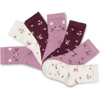 Tchibo - 7 Paar Kinder-Socken - Baby - Gr. 23-26 - dunkelblau/jacquard von Tchibo