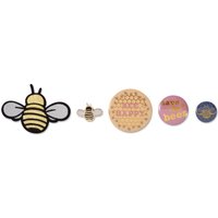 Tchibo - Anstecker-und-Bügelbild-Set »Biene« - mehrfarbig Tchibo - Anstecker-und-Bügelbild-Set »Biene« - mehrfarbig von Tchibo