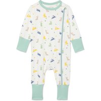 Tchibo - Baby-Schlafanzug - Baby - Gr. 86/92 - weiß/print von Tchibo