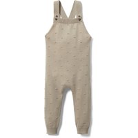 Tchibo - Baby-Strick-Latzhose - Baby - Gr. 74/80 - beige von Tchibo