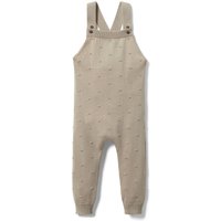 Tchibo - Baby-Strick-Latzhose - Newborn - Gr. 50/56 - beige von Tchibo