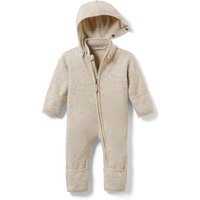 Tchibo - Baby-Strickfleece-Overall - Baby - Gr. 74/80 - beige von Tchibo