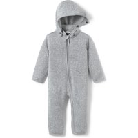 Tchibo - Baby-Strickfleece-Overall - Newborn - Gr. 50/56 - grau von Tchibo