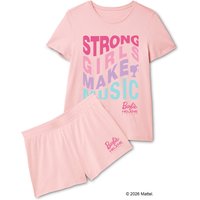 Tchibo - Barbie loves Helene Fischer Shorty-Pyjama-Set - Damen - Gr. M - rosa/print Tchibo - Barbie loves Helene Fischer Shorty-Pyjama-Set - Damen - Gr. M - rosa/print von Tchibo