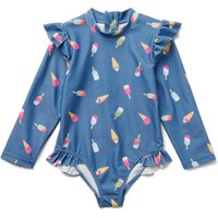 Tchibo - Kinder-Badeanzug mit UV-Schutzfaktor 80 - Baby - Gr. 86/92 - blau/print von Tchibo