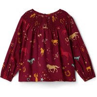 Tchibo - Kinder-Bluse - Baby - Gr. 86/92 - weinrot von Tchibo