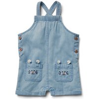 Tchibo - Kinder Chambray-Latzhose - Baby - Gr. 62/68 - dunkelblau von Tchibo