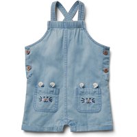 Tchibo - Kinder Chambray-Latzhose - Baby - Gr. 86/92 - dunkelblau von Tchibo