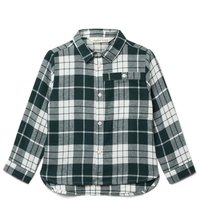 Tchibo - Kinder-Flanell-Hemd - Baby - Gr. 86/92 - dunkelgrün/kariert von Tchibo