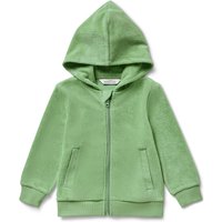Tchibo - Kinder-Frottier-Jacke - Baby - Gr. 74/80 - grün von Tchibo