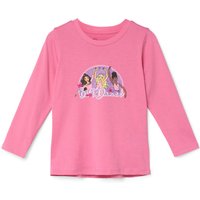 Tchibo - Kinder Langarmshirt »Barbie« - Baby - Gr. 86/92 - rosa von Tchibo